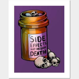 Side Effect May Include Death Posters and Art